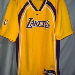 Nike Los Angeles Lakers Yellow and Purple Team Jersey